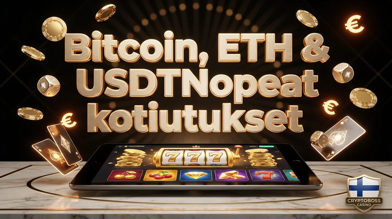 Bitcoin, ETH & USDTNopeat kotiutukset